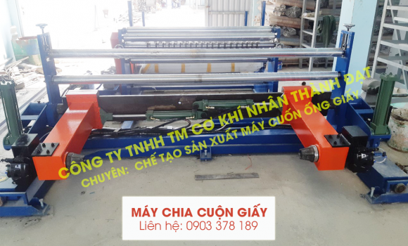 MÁY CHIA CUỘN GIẤY KHỔ 1m6